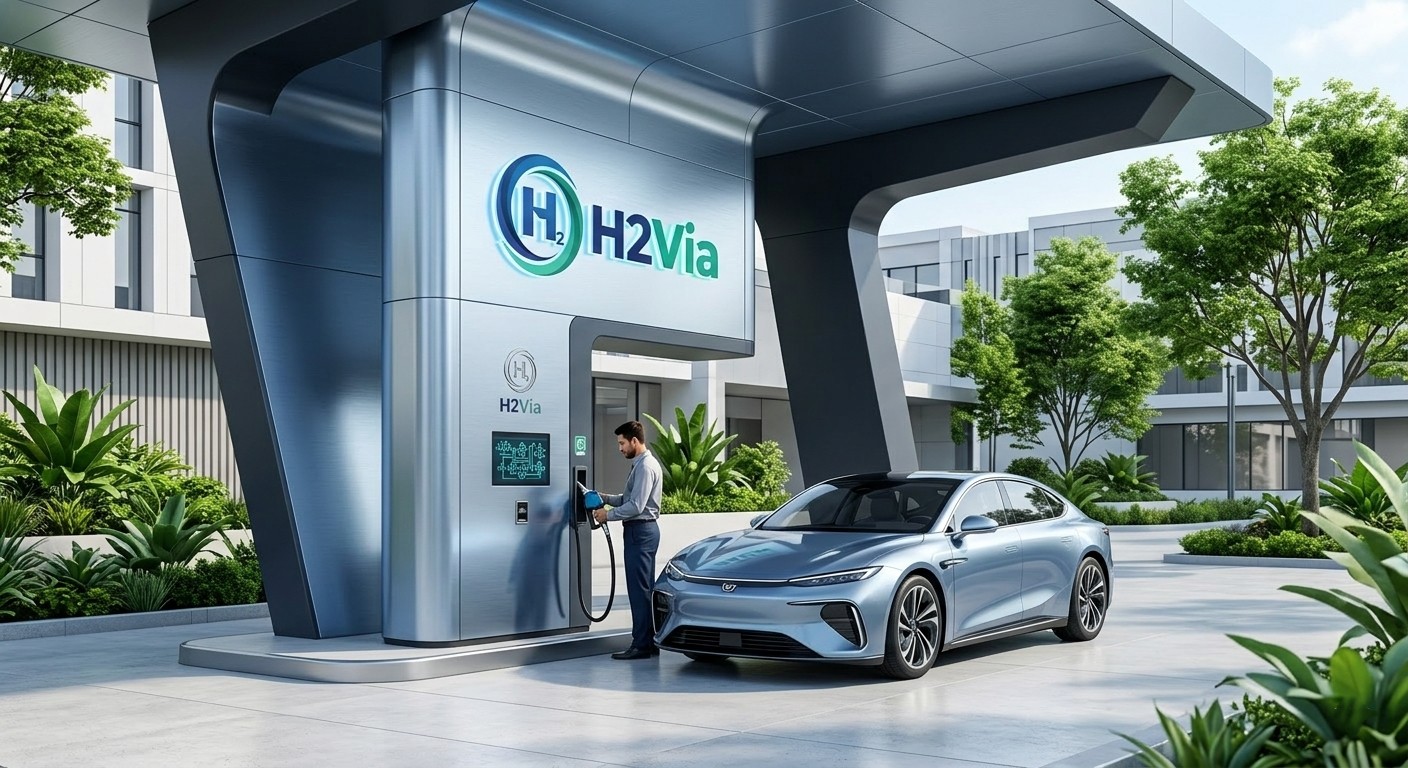 Hidrojen yakıt hücreli araç ve 700 bar dolum altyapısı